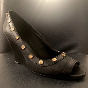 Tory Burch Open Toe Heels